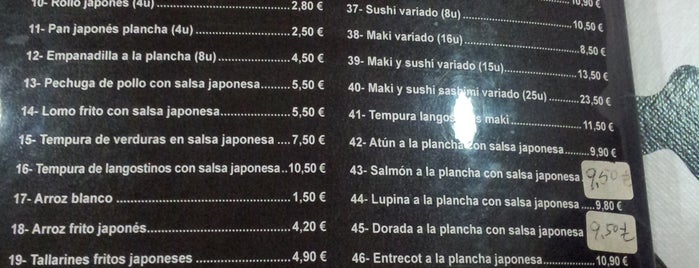 Sushi Bar is one of BARS I RESTAURANTS REUS.