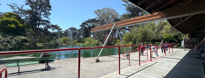 Stow Lake Boat House is one of San Francisco Fun.