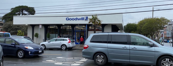 Goodwill is one of SF Thrifting.