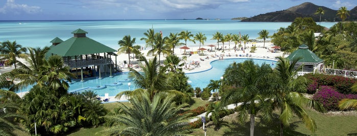 Jolly Beach Resort & Spa is one of Hotels at Antigua ❥.