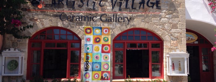 Artistic Village Contemporary Art (Art Gallery & Museum of Ceramic Art) is one of Rodos.