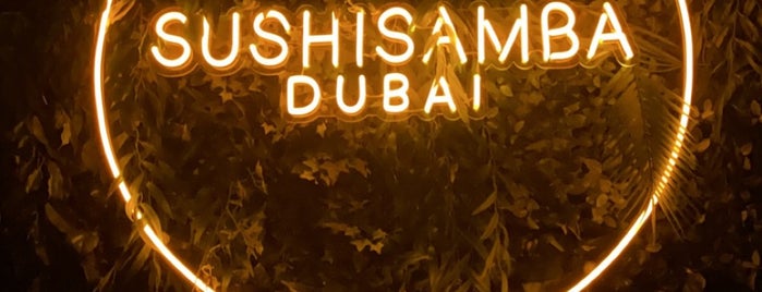 SUSHISAMBA is one of Dubai.