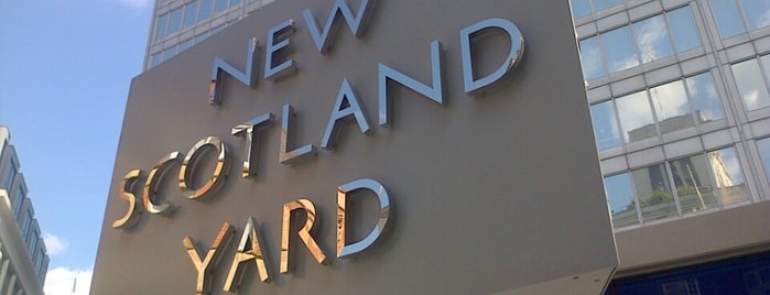 New Scotland Yard is one of Places mentioned in Pet Shop Boys lyrics.