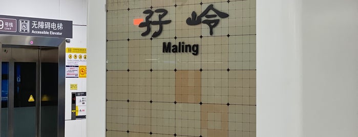 Maling Metro Station is one of 深圳地铁 - Shenzhen Metro.