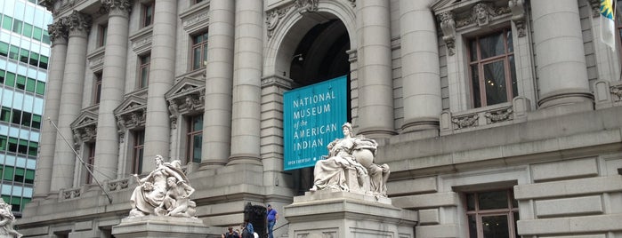 National Museum of the American Indian is one of NYC Downtown.