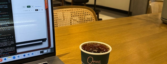 CAFÉ D’ ORNÉ is one of Riyadh coffee.
