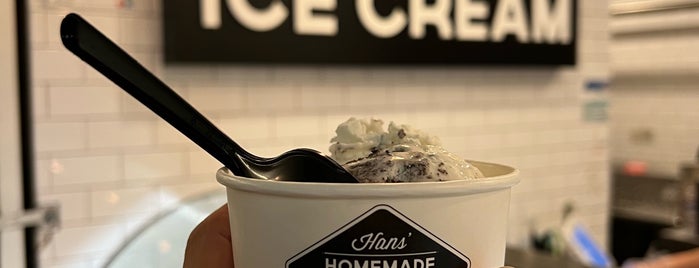 Hans' Homemade Ice Cream is one of Orange County.