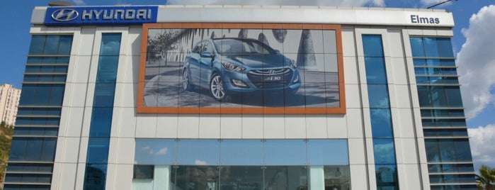 Hyundai Elmas Plaza is one of Özge : понравившиеся места.