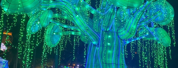 Dubai Garden Glow is one of Queen'in Kaydettiği Mekanlar.