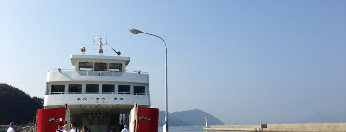 Ogi Port is one of Ogijima - 男木島.