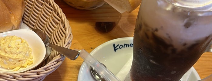 Komeda's Coffee is one of カフエ.