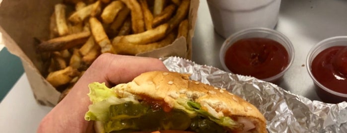Five Guys is one of The 11 Best Fast Food Restaurants in Norfolk.