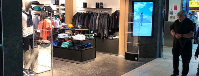 Hugo Boss is one of Shops at Gatwick Airport South Terminal.