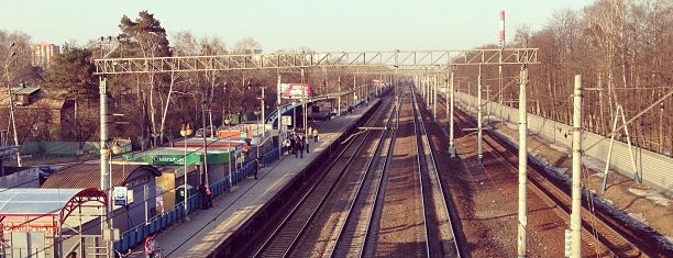 Ж/Д платформа Тайнинская is one of Мытищи.