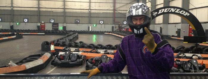 F1K Indoor Go-Karting Birmingham is one of Davidさんのお気に入りスポット.