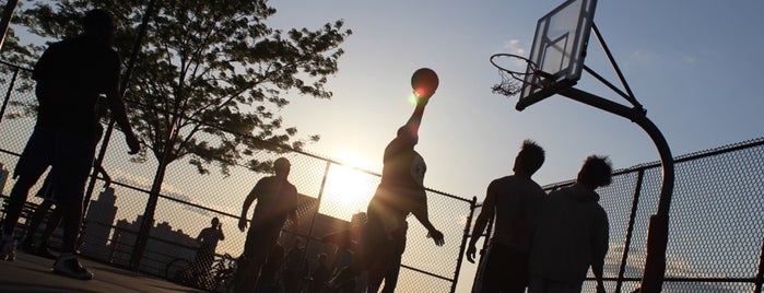 West Side Basketball Court is one of This is why I love NYC..