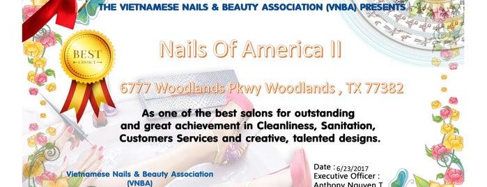 Nails of America 2 is one of Nails & waxing.