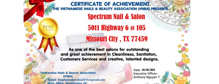 Spectrum Salon & Spa is one of Favorite places.