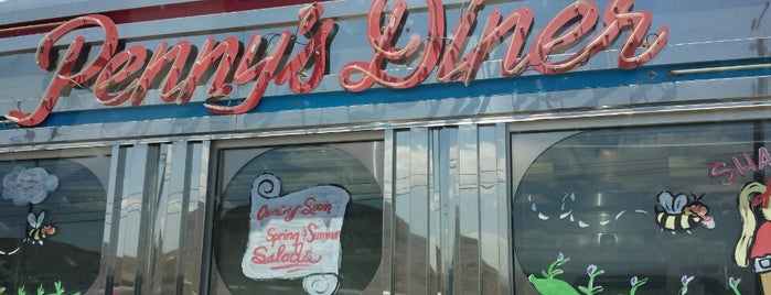 Penny's Diner is one of สถานที่ที่บันทึกไว้ของ Anthony.