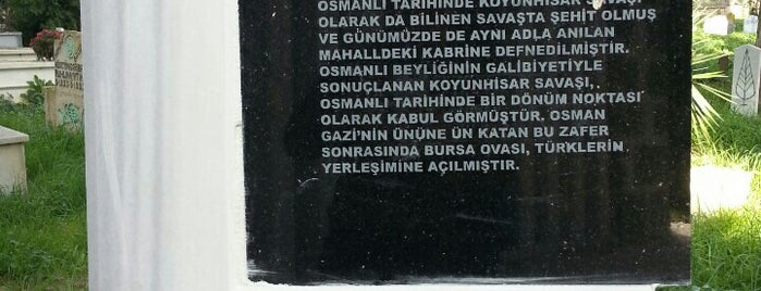 Aydoğdu Bey Türbesi is one of สถานที่ที่ İsmail ถูกใจ.