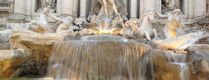 Trevi Fountain is one of Roma Italy.