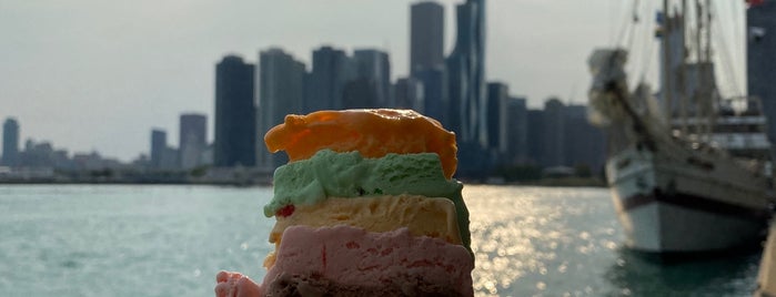 The Original Rainbow Cone is one of Kimmie's Saved Places.