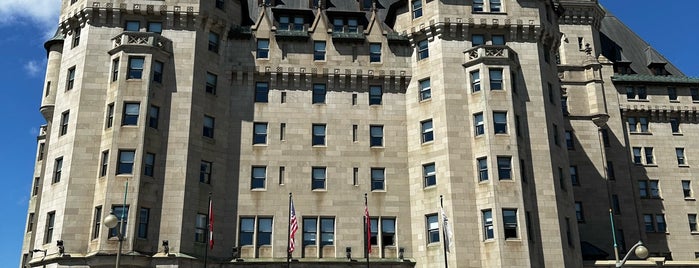 Fairmont Château Laurier is one of Hotels.