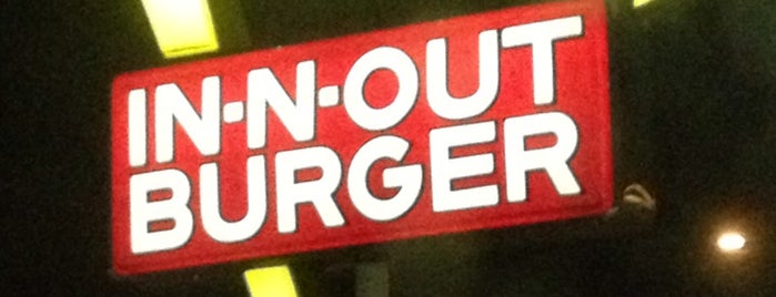 In-N-Out Burger is one of A 님이 좋아한 장소.
