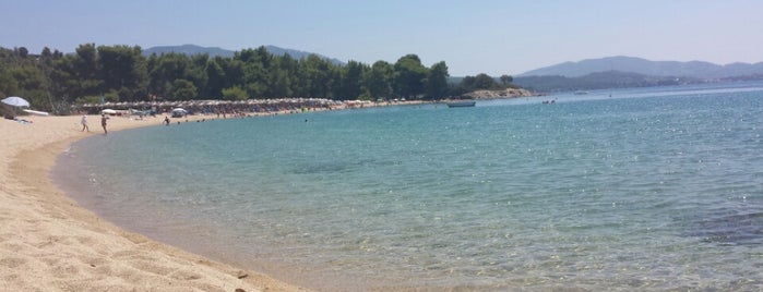 Lagomandra Beach is one of halkidiki, greece.