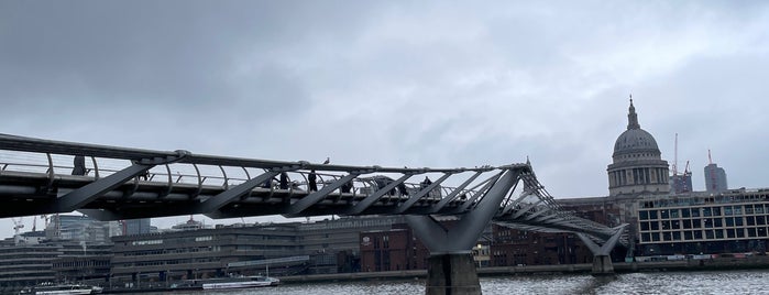 Millennium Bridge is one of สถานที่ที่ D ถูกใจ.