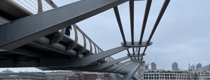 Millennium Bridge is one of London 2012.