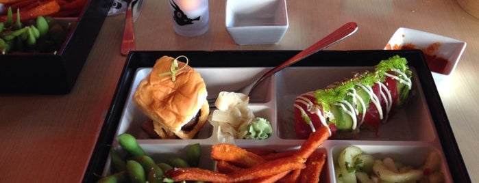 The Cowfish Sushi Burger Bar is one of RDU Baton - Raleigh Favorites.