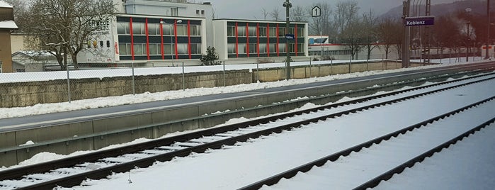 Bahnhof Koblenz is one of Bahnhöfe (persönlich bekannt).