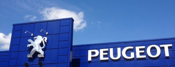 Автоцентр PEUGEOT is one of Tempat yang Disukai Stanisław.