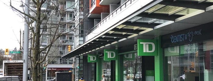 TD Canada Trust is one of In the Village.