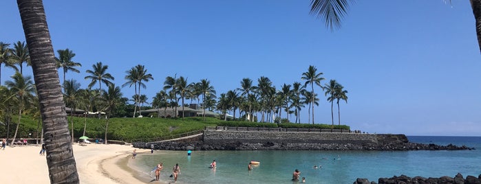 Mauna Lani Beach Club is one of HI spots.