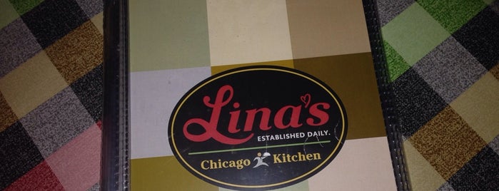 Lina's Chicago Kitchen is one of Tempat yang Disukai John.
