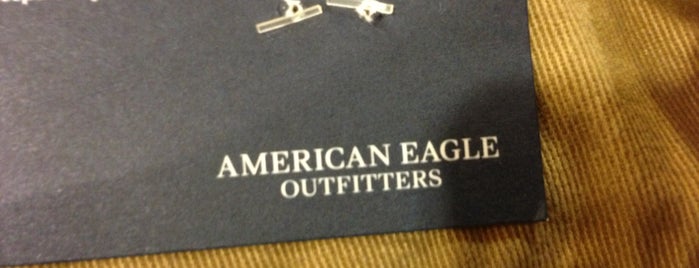 American Eagle & Aerie Store is one of Places to Go/Try.