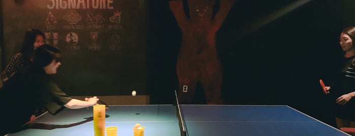 Berlin Ping Pong is one of Korea bars.