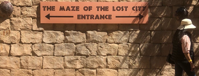 The Maze of the Lost City is one of Theme Parks.
