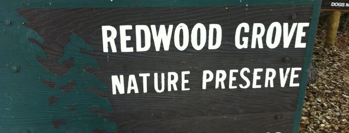 Redwood Grove Nature Preserve is one of Rebecca's California Visit 2013.