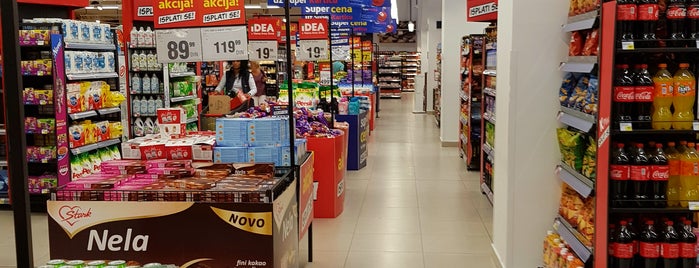 iDEA super is one of Blokovski supermarketi.