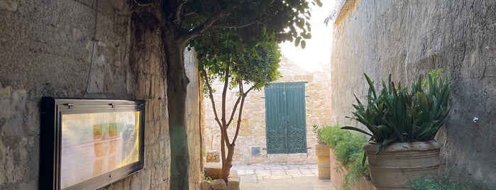 Bacchus Restaurant is one of Mdina.