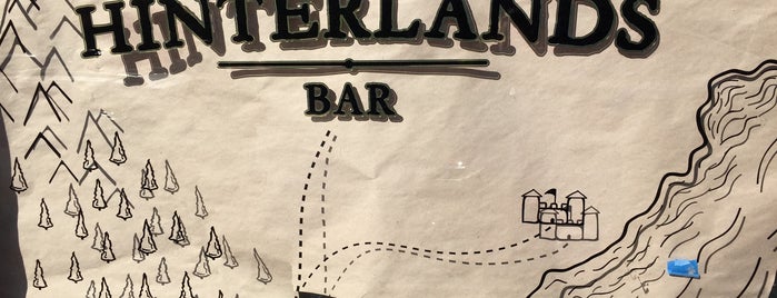 Hinterlands Bar is one of New in Kensington.