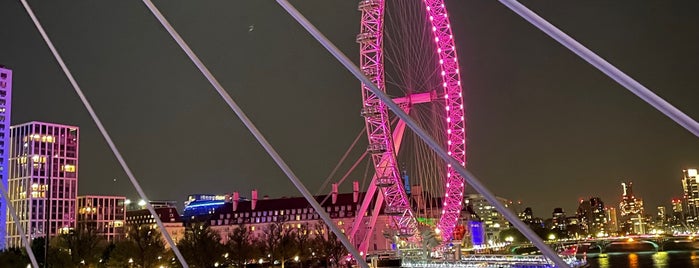 Hungerford & Golden Jubilee Bridges is one of UK to-do list.