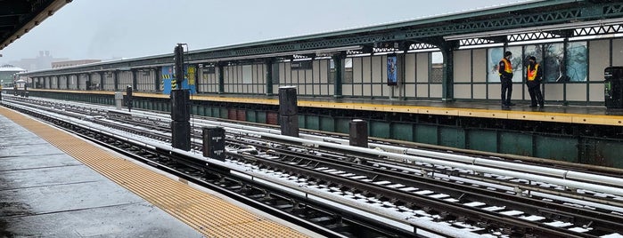 MTA Subway - Avenue X (F) is one of NYC Subways B/D/F/M.