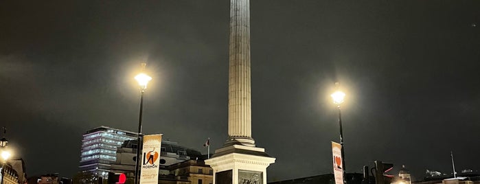 Nelson's Column is one of Λονδίνο.
