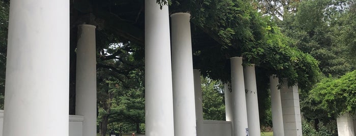 The Pergola is one of Prospect Park.