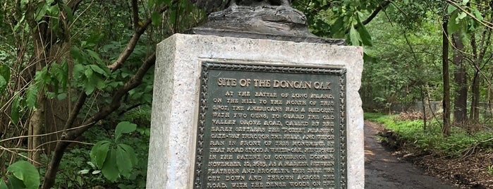 Dongan Oak Marker is one of Prospect Park.