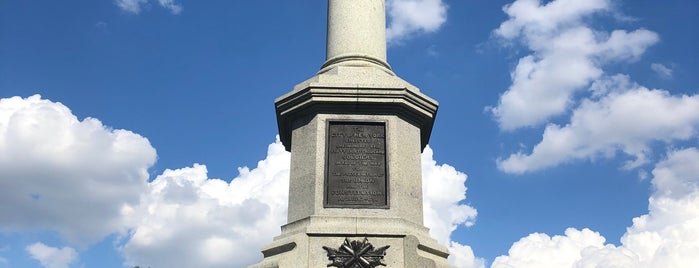 Civil War Soldiers' Monument is one of Landmarks of Green-Wood Cemetery.